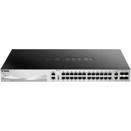 D-Link DGS-3130-30TS/E Gestionado Switch L3 Gigabit Ethernet (10/100/1000) Gris