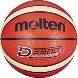 Molten B7D3500 Outdoor-Basketball orange/creme