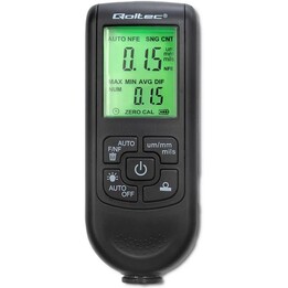 Qoltec FARBDICKENMESSGERÄT mit LCD-Anzeige | 0 ~ 2000UM