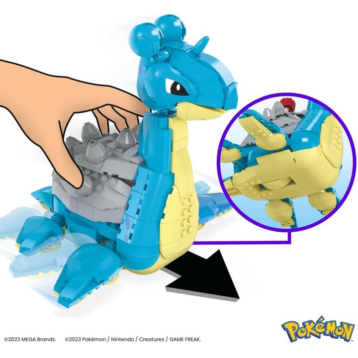 Mega Pokemon Lapras FUNCIÓN DE MOVIMIENTO HKT26