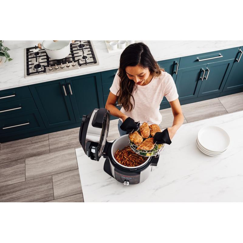 Ninja OL750EU olla multi-cocción 7,5 L 1760 W Negro, Acero inoxidable