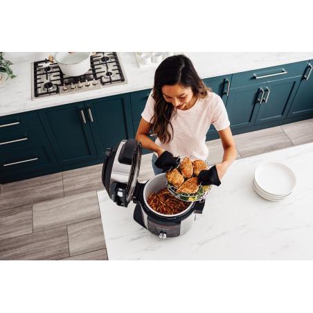 Ninja OL750EU olla multi-cocción 7,5 L 1760 W Negro, Acero inoxidable