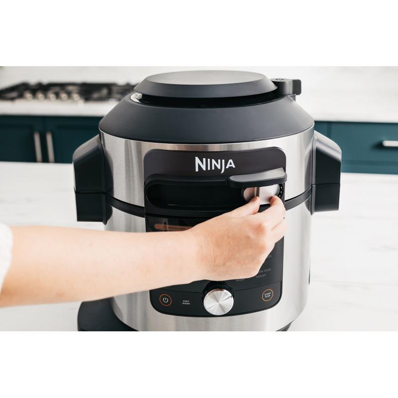 Ninja OL750EU olla multi-cocción 7,5 L 1760 W Negro, Acero inoxidable