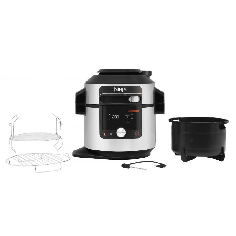 Ninja OL750EU olla multi-cocción 7,5 L 1760 W Negro, Acero inoxidable