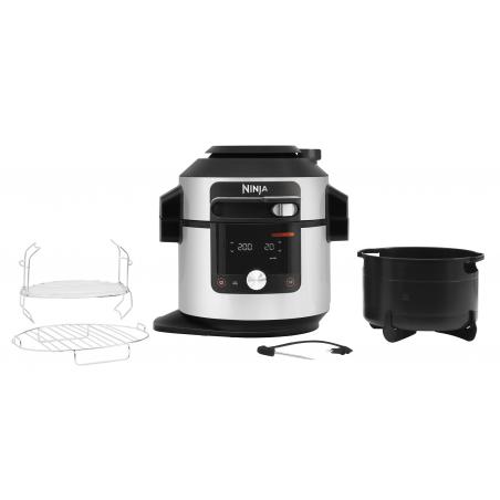 Ninja OL750EU olla multi-cocción 7,5 L 1760 W Negro, Acero inoxidable