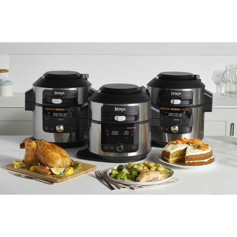 Ninja OL750EU olla multi-cocción 7,5 L 1760 W Negro, Acero inoxidable