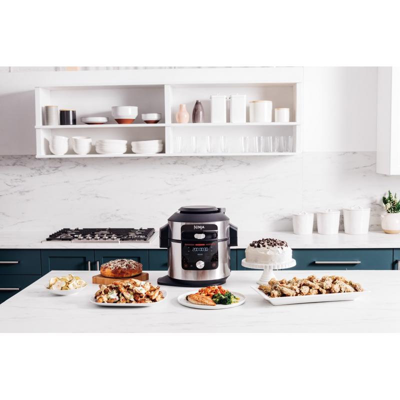 Ninja OL750EU olla multi-cocción 7,5 L 1760 W Negro, Acero inoxidable