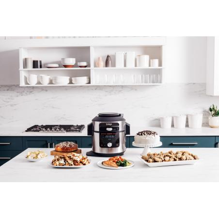 Ninja OL750EU olla multi-cocción 7,5 L 1760 W Negro, Acero inoxidable