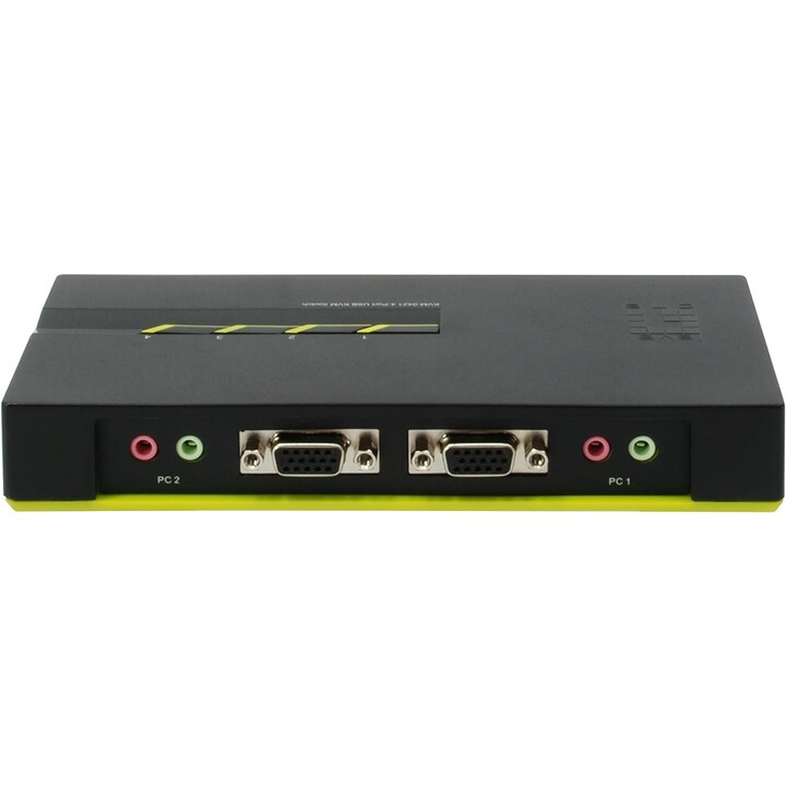 LevelOne KVM Switch 4 PC VGA+USB+Audio