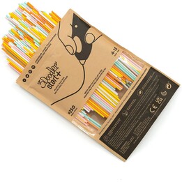 3Doodler Start Eco Plastic - Fire and Ice Mixed Bag 250 Plástico compostable Naranja, Turquesa, Blanco, Amarillo 1 g
