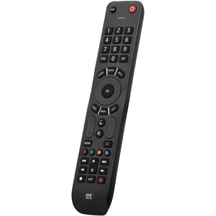 One For All Evolve TV Universal TV Remote Control – TV Control/Smart TV – Works with All TV Brands