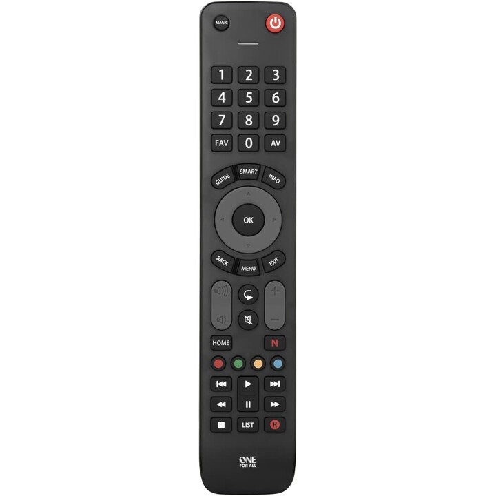 One For All Evolve TV Universal TV Remote Control – TV Control/Smart TV – Works with All TV Brands