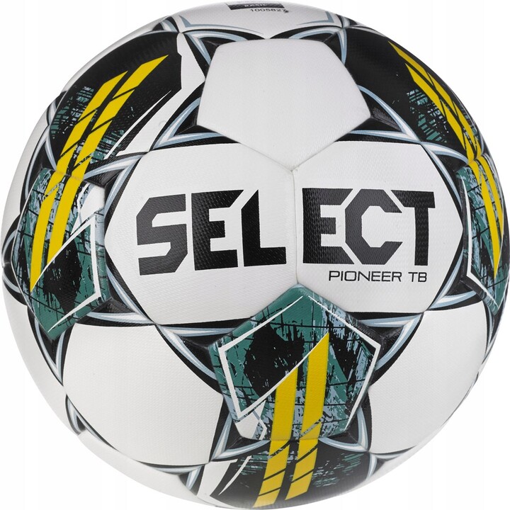 Select Pioneer TB V23 balón de fútbol blanco/amarillo