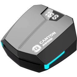 Canyon auriculares gaming bluetooth doublebee gtws-2 negro