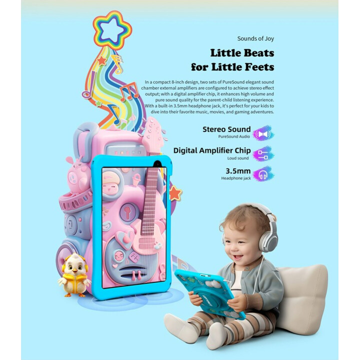 Teclast P85TKids 8 4GB 64GB WiFi Rosa