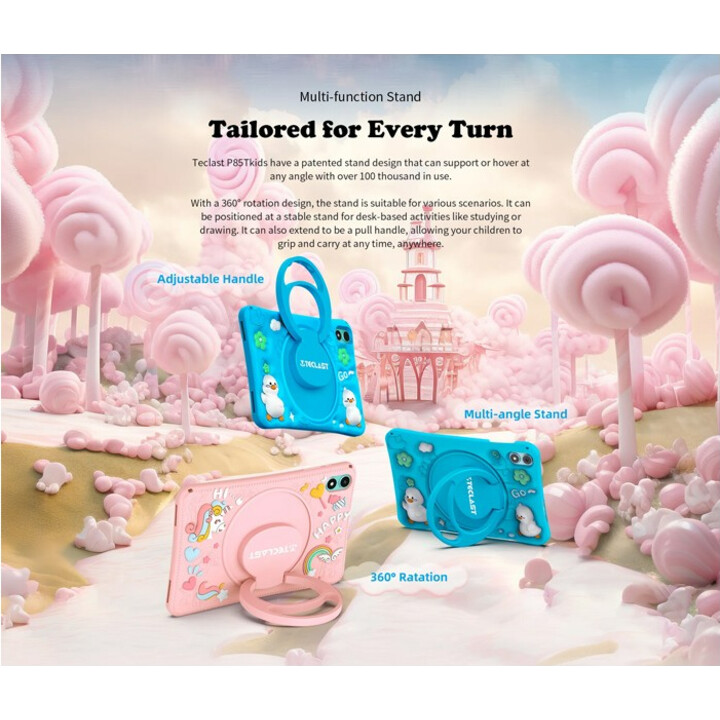 Teclast P85TKids 8 4GB 64GB WiFi Rosa