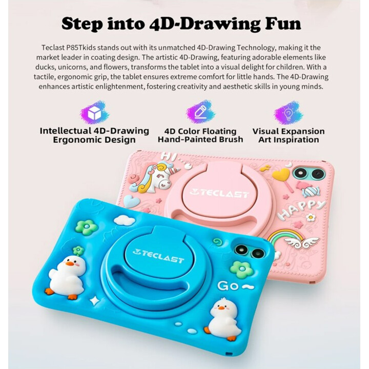 Teclast P85TKids 8 4GB 64GB WiFi Rosa