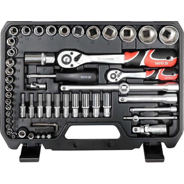 Tool set 1/4"", 1/2"" SET 93 pcs Yato