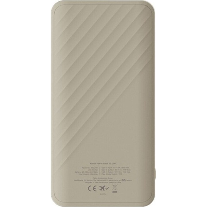 Powerbank 20000mAh Xtorm GO2 XG2202 15W Beige