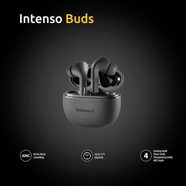 Headset Buds T300A/black 3720300 Intenso