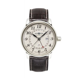 Zeppelin 7642-5 montre Montre bracelet Mâle Quartz Argent
