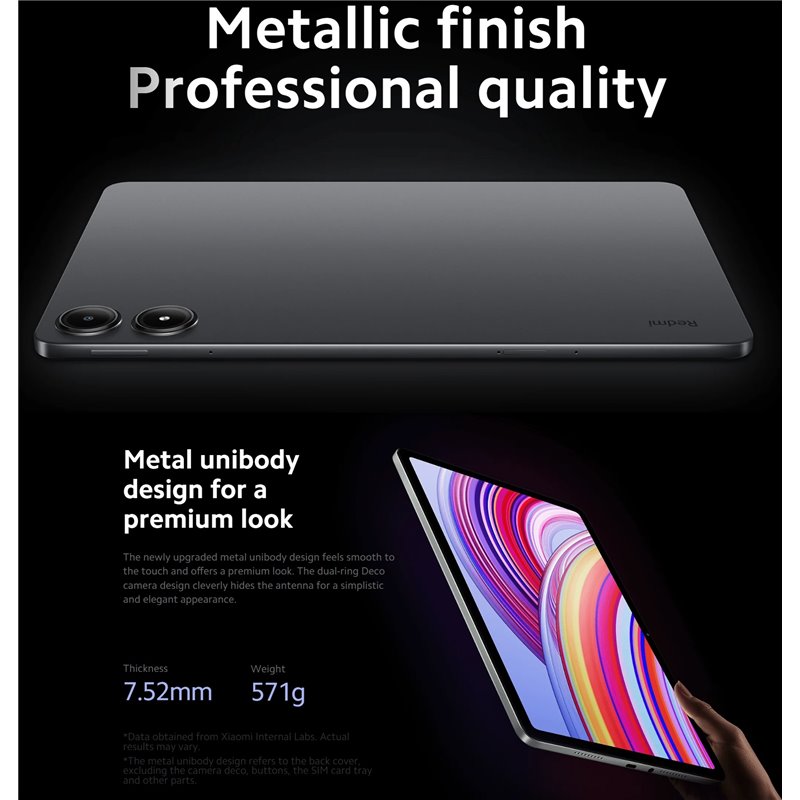 Xiaomi Redmi Pad Pro 12.1 8GB 256GB WiFi Grau