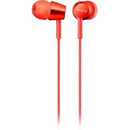 Sony MDR-EX155AP Dynamisches Mikrofon 9 mm 1,2 Meter Rot - Kopfhörer