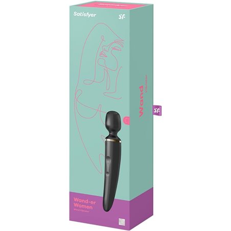 Satisfyer Wand-er Woman Noir - Vibromasseur baguette