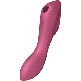Satisfyer Curvy Trinity 3 Rouge - Suceur clitoridien