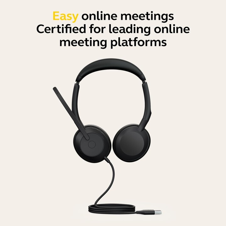 Cuffie stereo on-ear Jabra Evolve2 50 UC