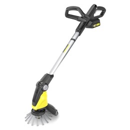 Karcher 1.445-245.0, WRE 18-55 Weed Remover, Rotating Brush Head System, Yellow