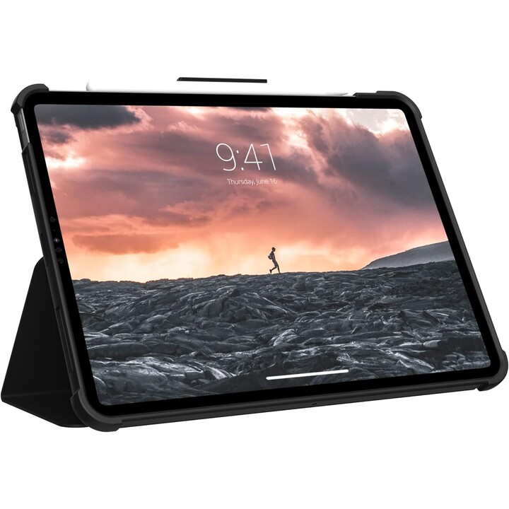 Custodia tablet Uag plyo nera per iPad air 10.9" (4a 5a generazione) pro 11" (1a 2a 3a 4a generazione)