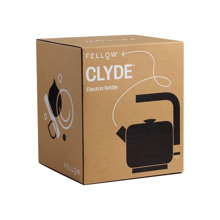 Bollitore elettrico Fellow Clyde Bollitore elettrico nero opaco da 1,5 litri