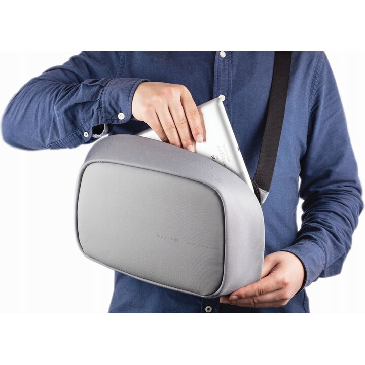 Xd design bobby sling gray anti-theft backpack Grey