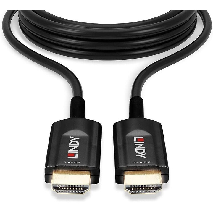 Cabina ibrida uhs hdmi in fibra ottica da 10 m