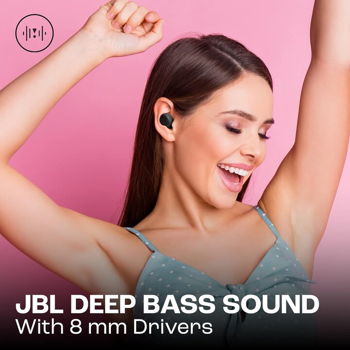 JBL Wave Buds TWS Noir - Écouteurs Bluetooth
