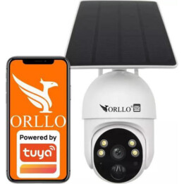 Telecamera IP rotante wireless 4G LTE con pannello solare Orllo TZ1 PRO