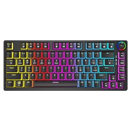 SAVIO PHENIX Wireless Mechanical Keyboard, Gateron Red Pro, Pudding