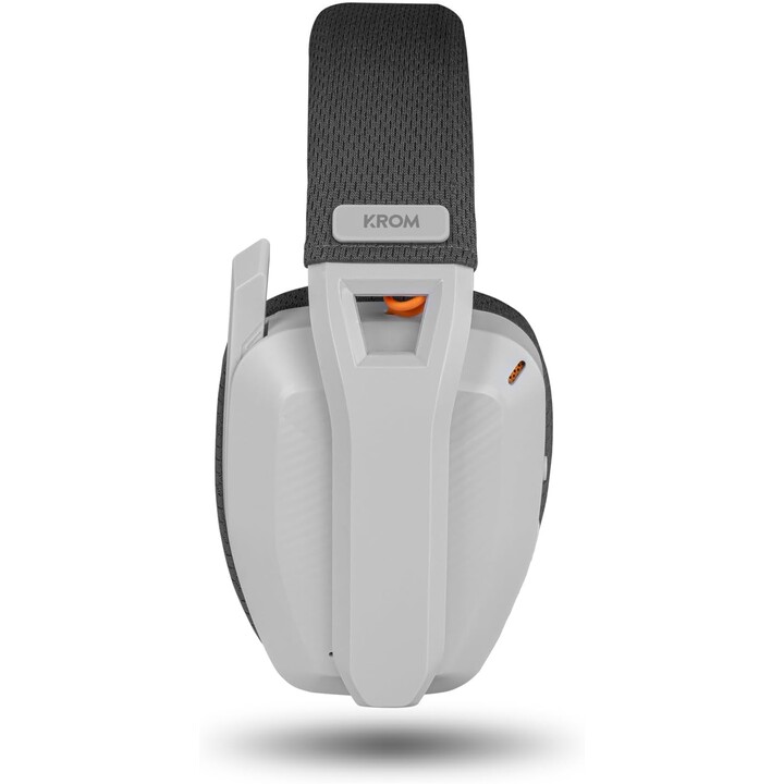 Auriculares Gaming Inalámbricos con Micrófono Krom Kanji/ Bluetooth/ USB 2.0/ Blancos