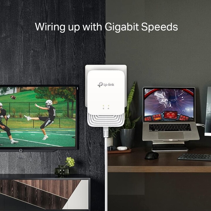TP-Link PG1200 G.hn1200 Elektrisches Leitungskit, Weiß - SPS-Adapter