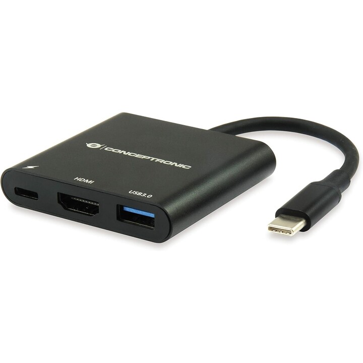 Adattatore Conceptronic USC-C a HDMI e USB 3.0