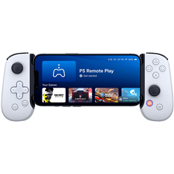 Manette de jeu BACKBONE One Mobile pour iPhone (Lightning) Manette de jeu - PlayStation Edition Blanc