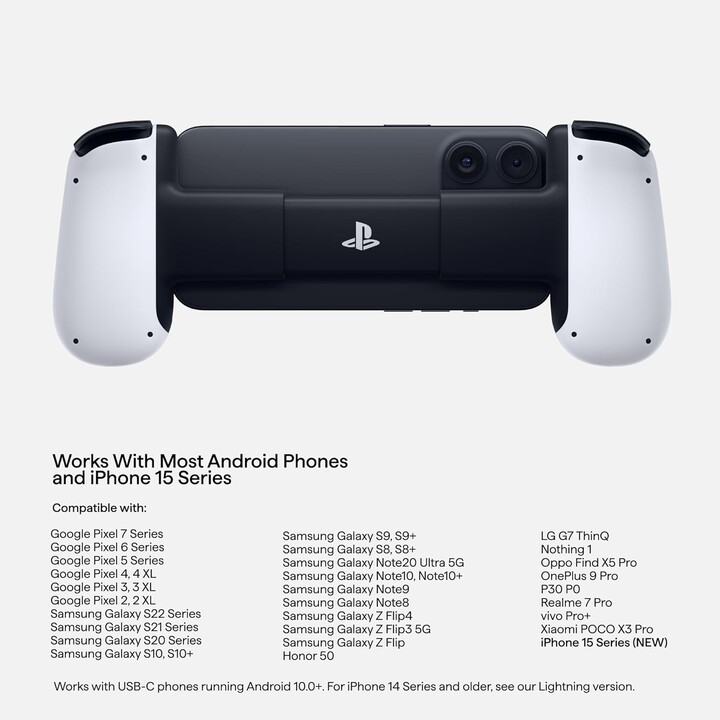 Gamepad BACKBONE One Mobile - Controller for Android and iPhone