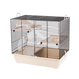 INTER-ZOO Pinky 3 Zinc Beige - gaiola para hamster