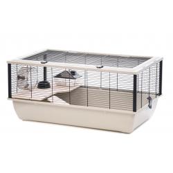 INTER-ZOO Bob + Wood beige - jaula para un hamster