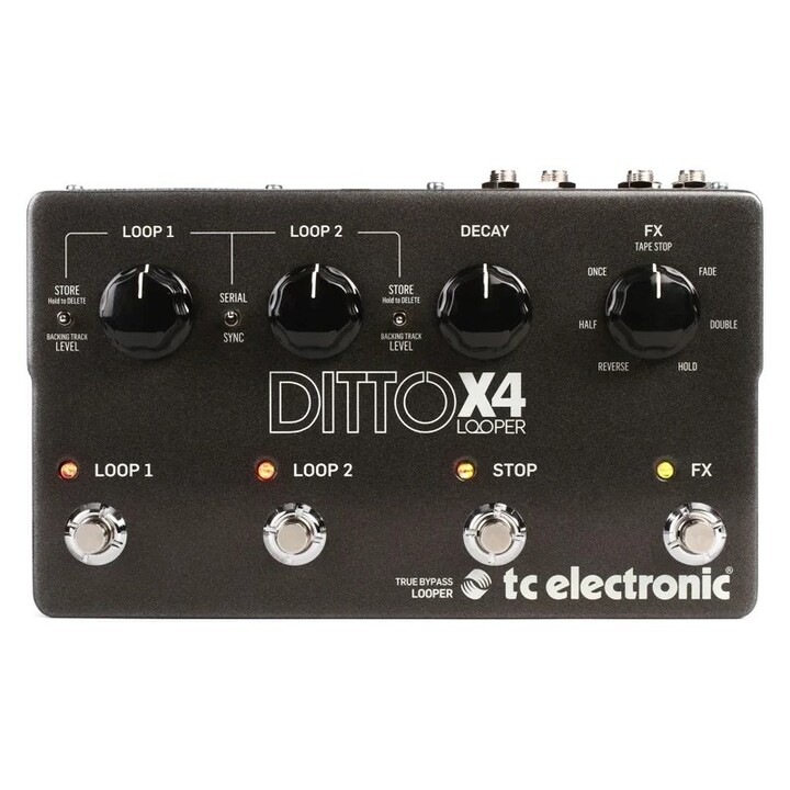 TC Electronic Ditto X4 Looper - efeito guitarra