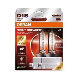 OSRAM D1S XENARC NIGHT BREAKER 220 - 3 anni di garanzia