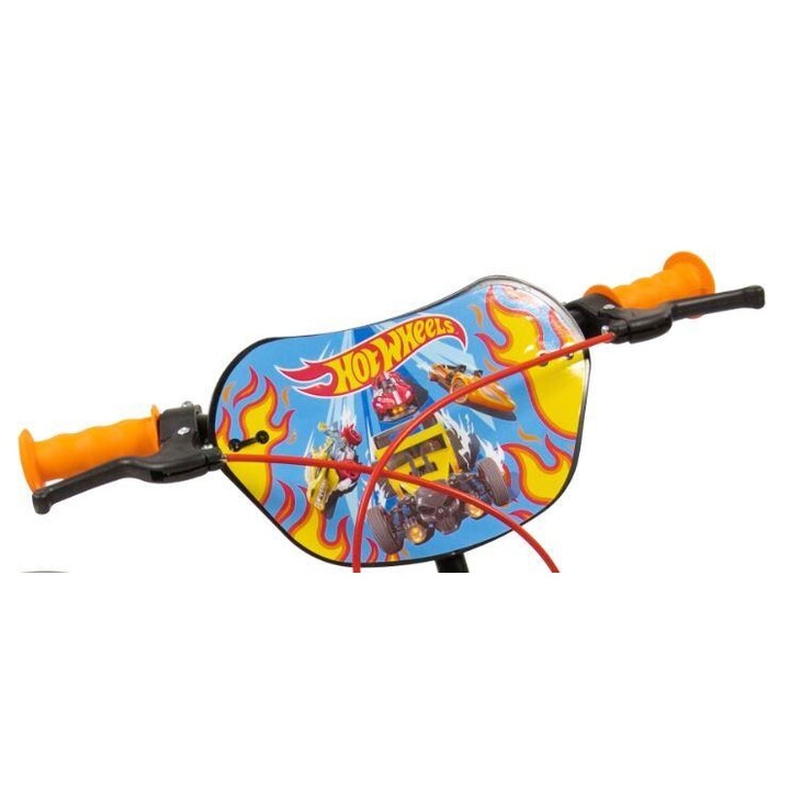 Toimsa Hot Wheels 1468, bicicletta per bambini, 14 pollici, blu