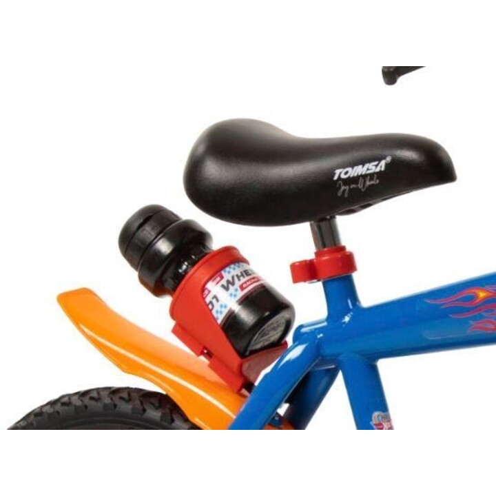 Toimsa Hot Wheels 1468, bicicletta per bambini, 14 pollici, blu