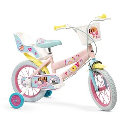 Kinderfahrrad 14" Barbie Toimsa 1465 Rosa